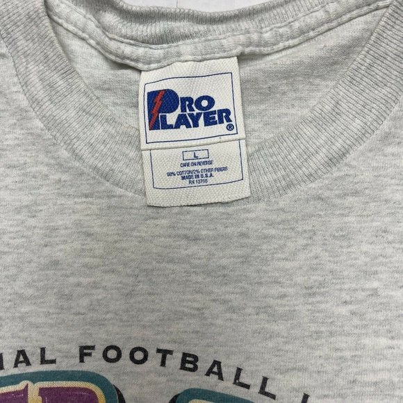 Vintage 90’s Super Bowl XXXI T Shirt by Pro Player 1997 NFL Single Stitched - Picture 8 of 9